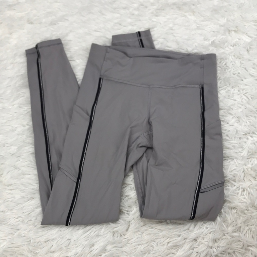 Lululemon Speed Up Tight * Metallic 28" Dark Chrome
